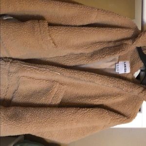 I. AM. GIA pixie faux fur jacket.